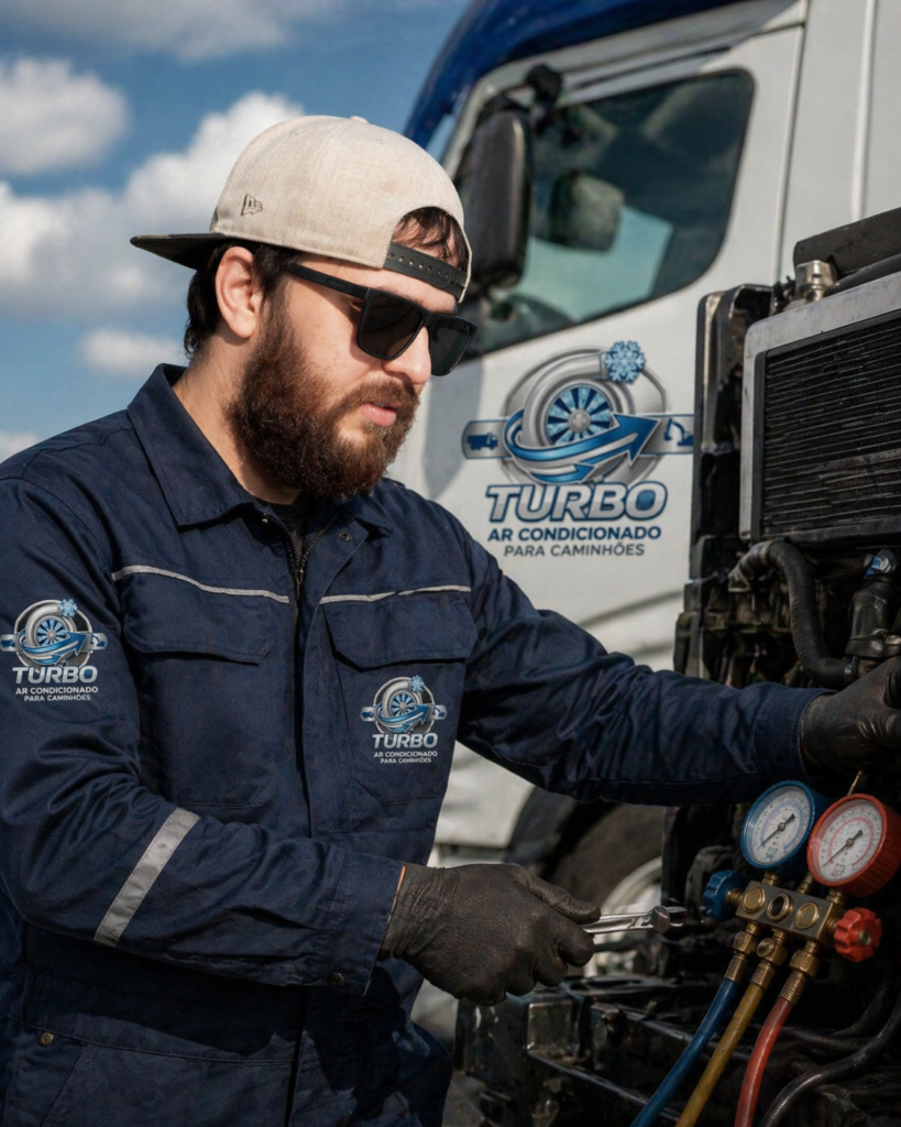 ar condicionado para caminhão volvo